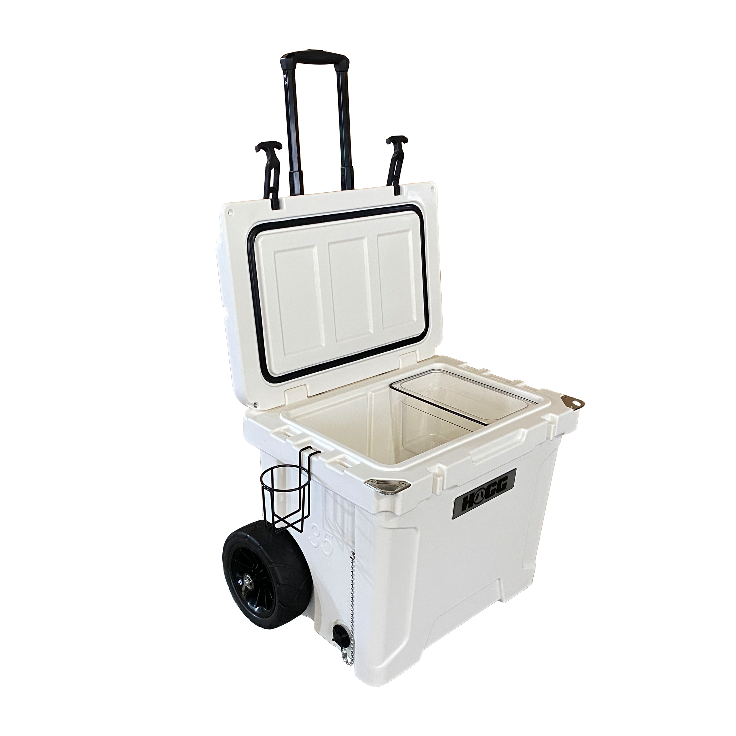 Hogg Cooler 35 Qt. White | Adventure Marina Bait & Tackle